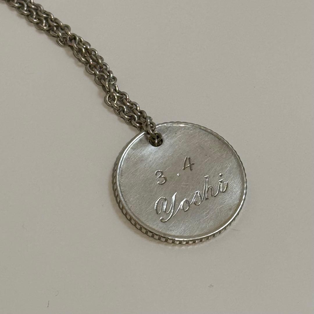 ヴィンテージ　tiffany ネックレス　シルバー925 イニシャル　