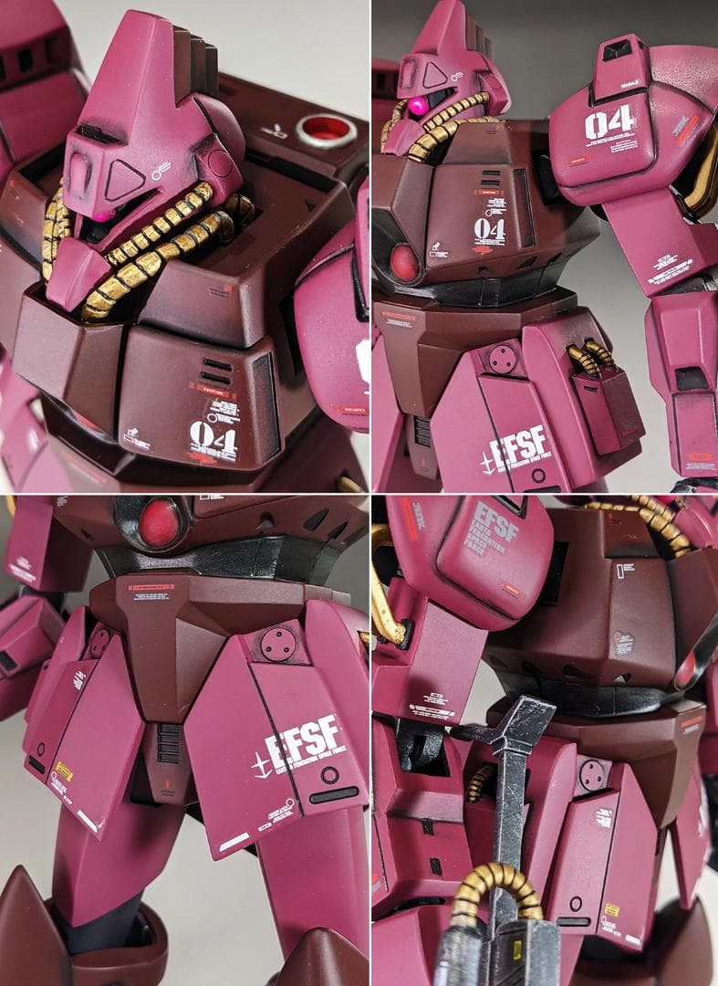 プラモデル　1/100 ガルバルディβ（機動戦士Zガンダム）組立塗装済