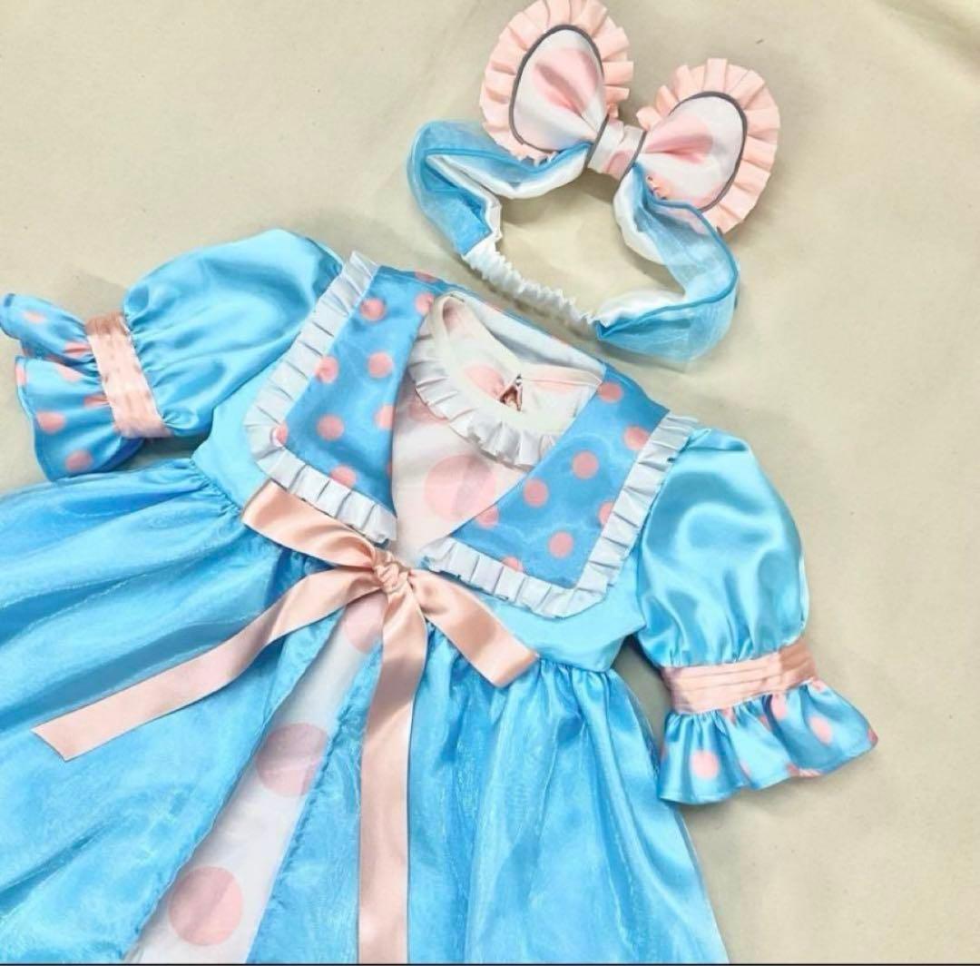 パジャマパーティー　4点セット　 120㎝　ミニーちゃん