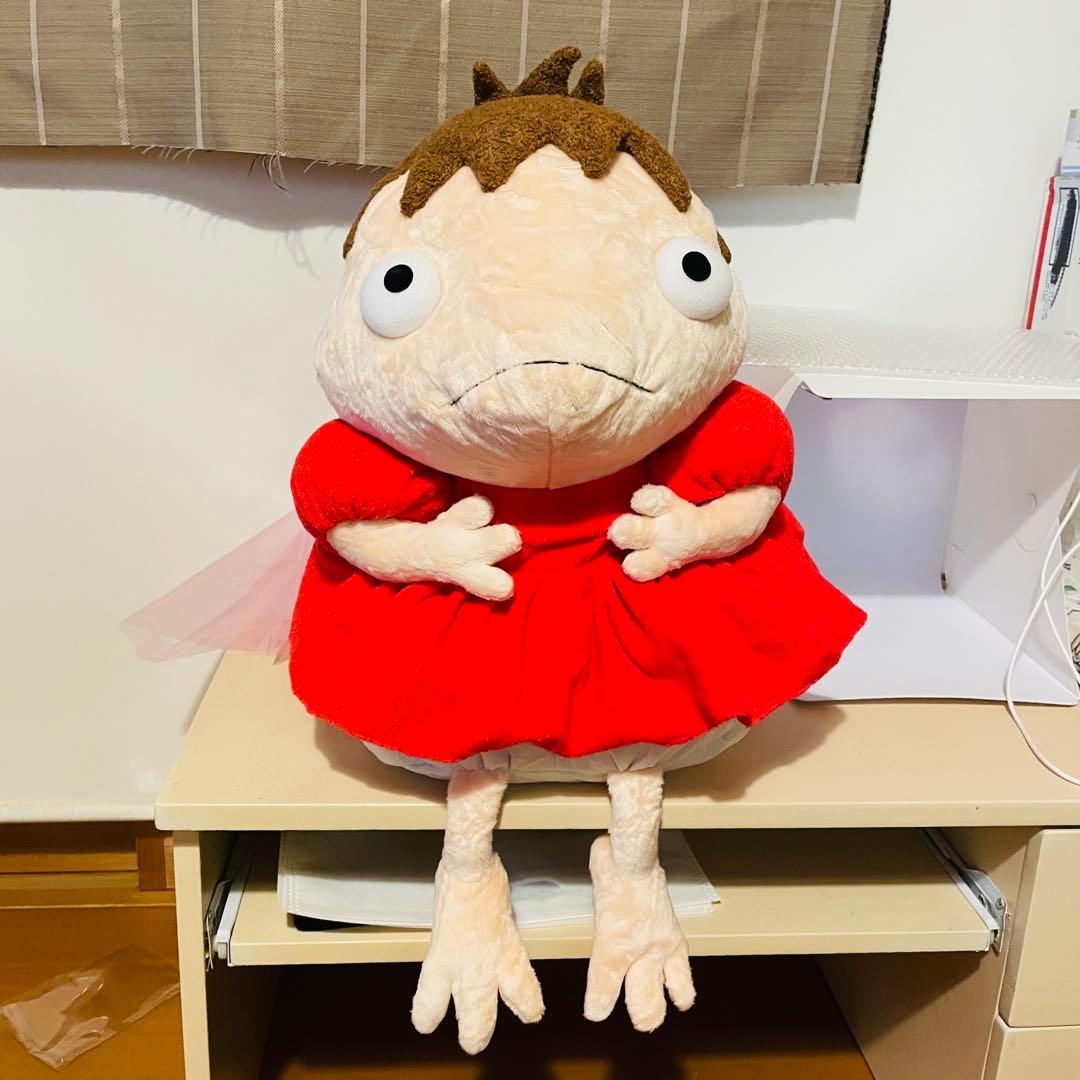 ★希少★崖の上のポニョ★ぬいぐるみ★ビッグサイズ約55センチ★入荷しましました。