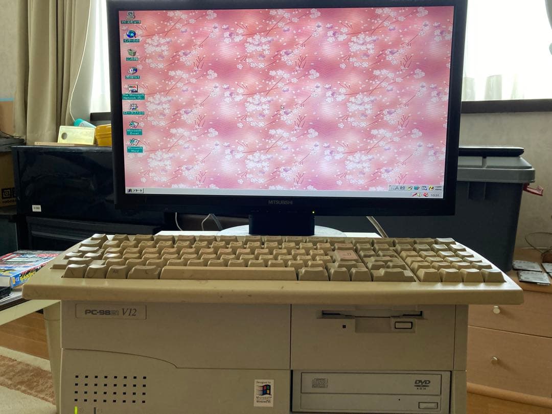 最終価格！PC-9821V12 HDD2台 DVD増設Win98,95,3.1