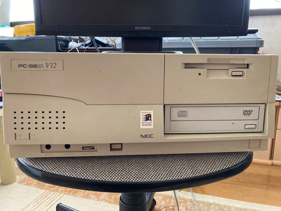 最終価格！PC-9821V12 HDD2台 DVD増設Win98,95,3.1