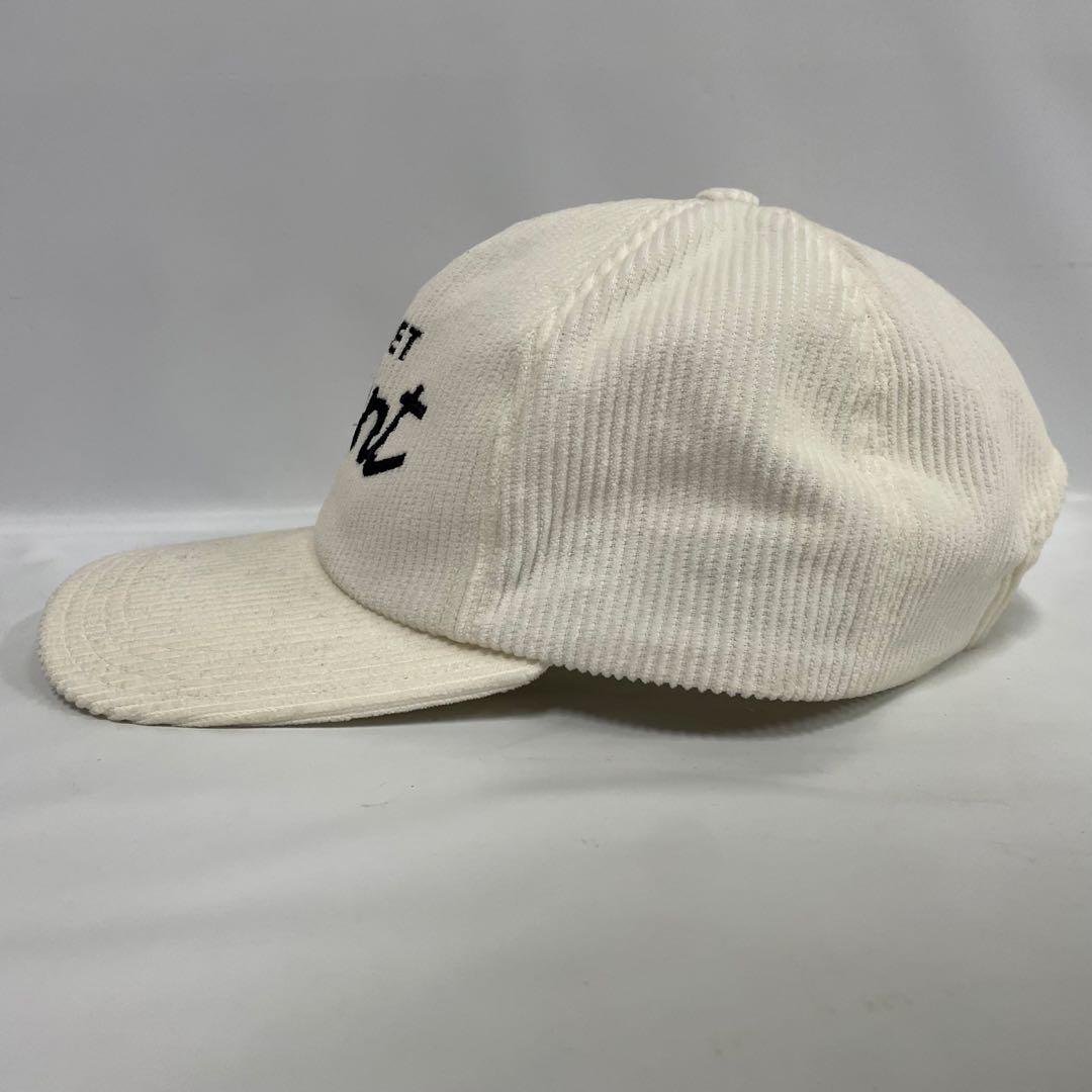 SAINT MICHAEL SECRET コーデュロイキャップ ホワイト