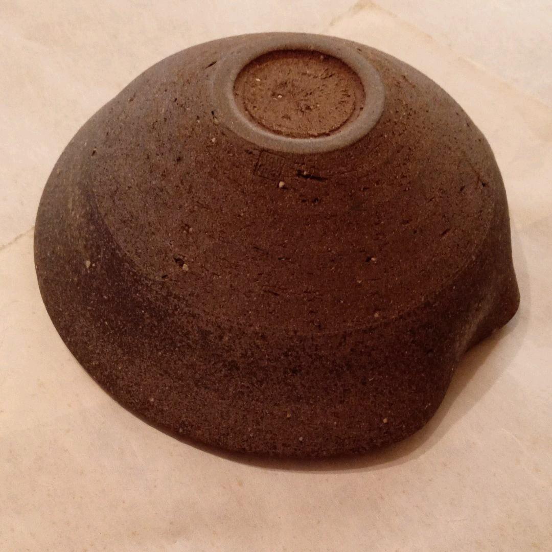 京焼　窯変片口八寸鉢