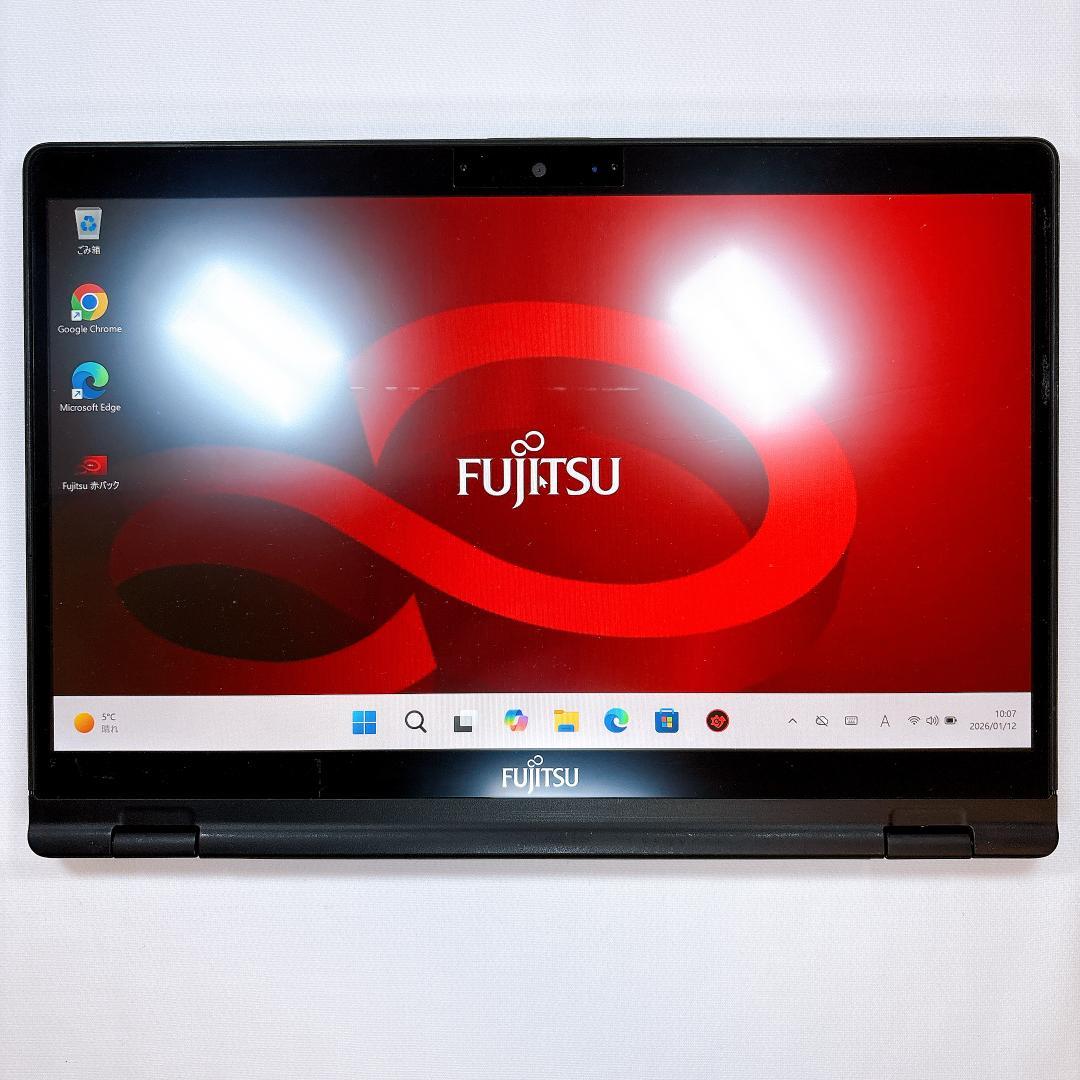 ★超軽量865g・タッチ★ 富士通 日本製 ノートPC U9310X/D 898