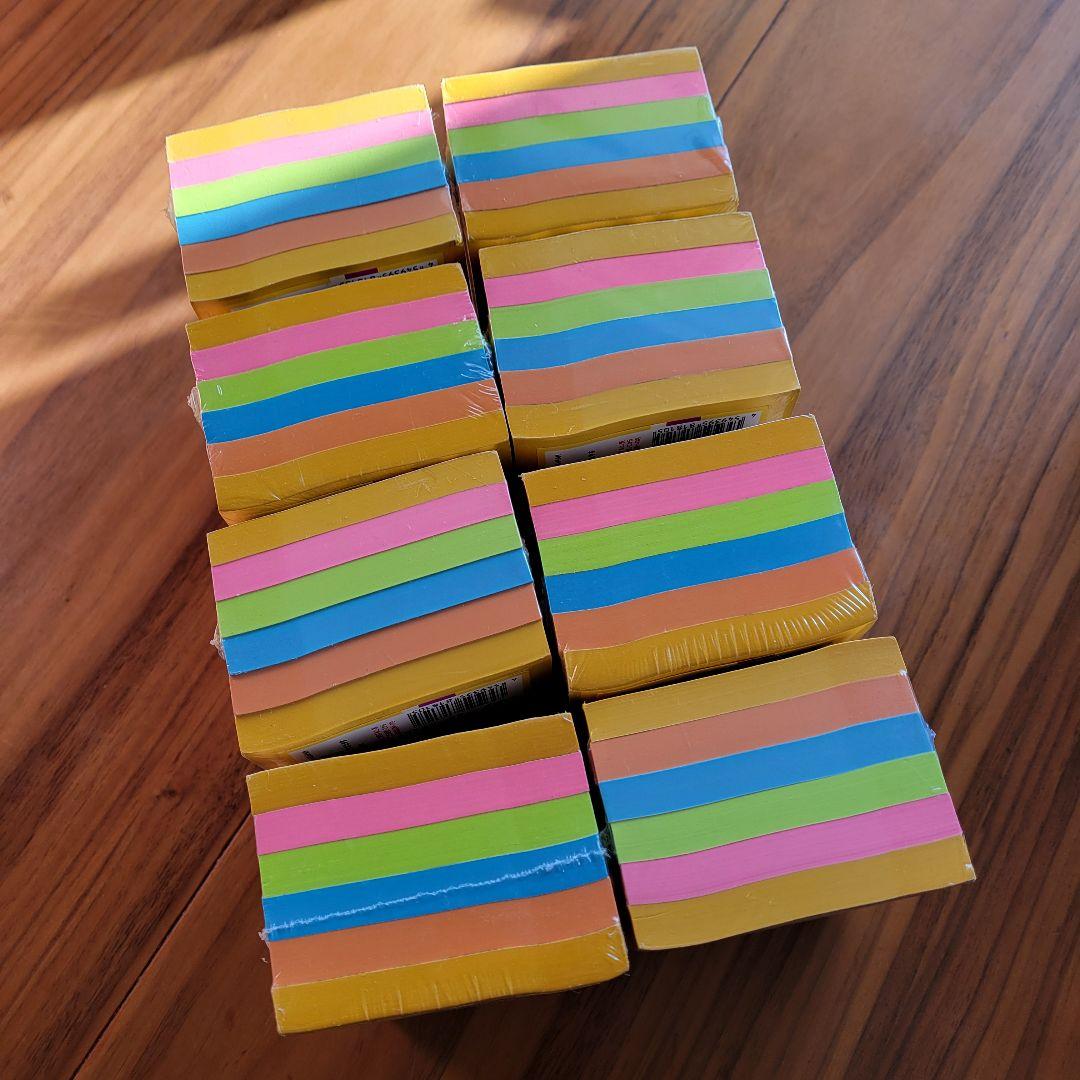 Amazon限定/3M ポストイット 付箋 強粘着 75×127mm ×8セット