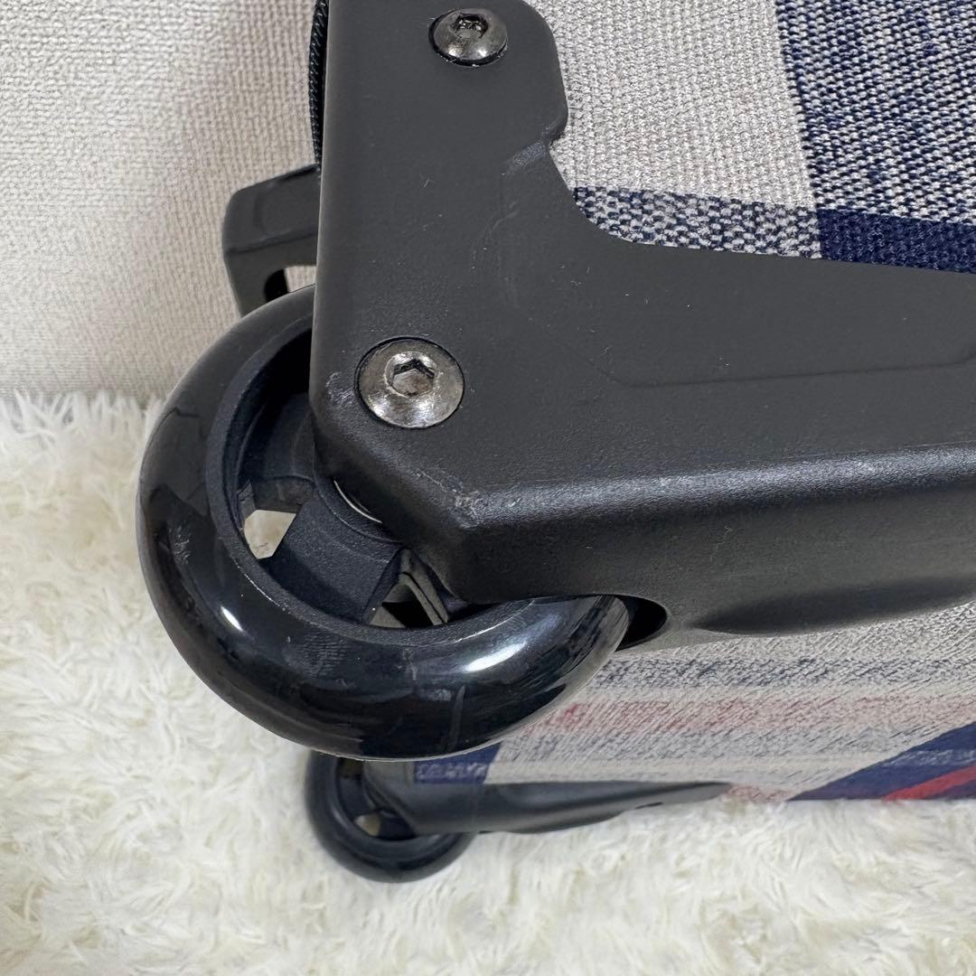 【美品】ノースフェイス キャリーケース パープルレーベル トラベルキャリー2輪