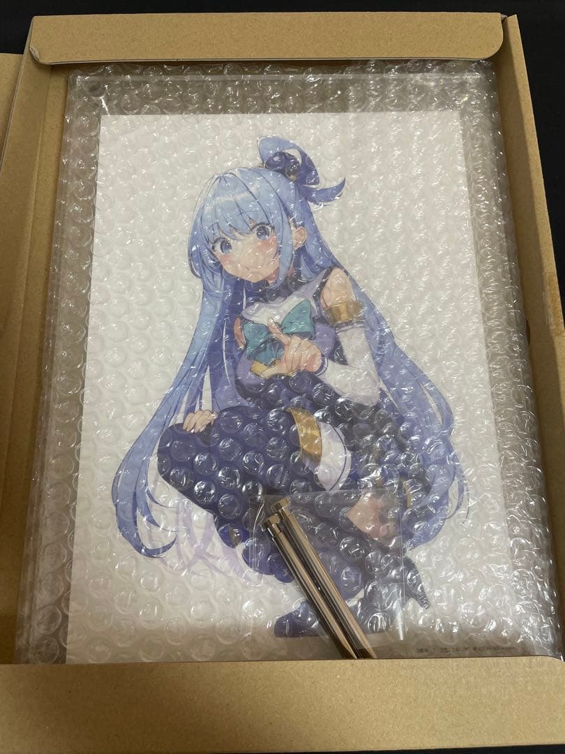 このすば　アクリル複製原画　ビックアクリルスタンド　アクア　めぐみん　ダクネス