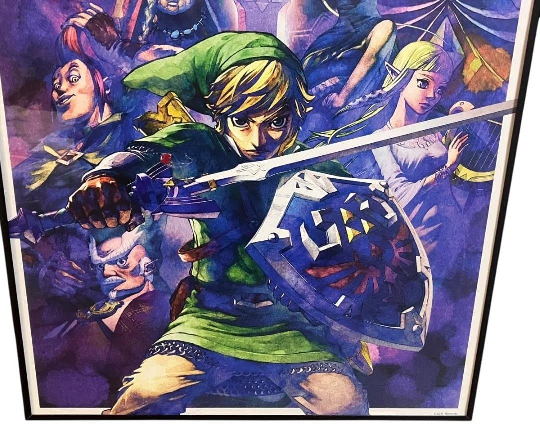 ゼルダの伝説 25周年 ポスター3枚