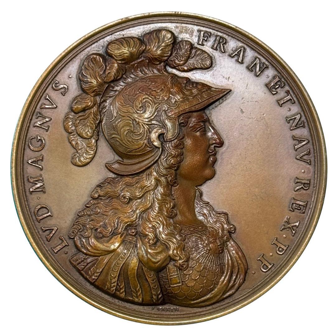 1674 フランス ルイ14世 国王 勲章 超大型 ブロンズメダル