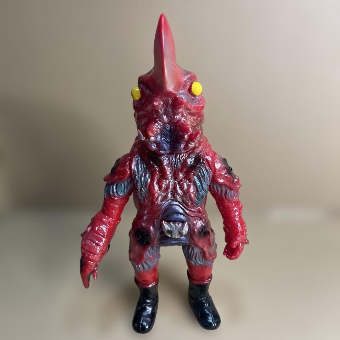 ヤモマーク ヤモマークの大怪獣シリーズ ザリキング　レッド　ソフビ