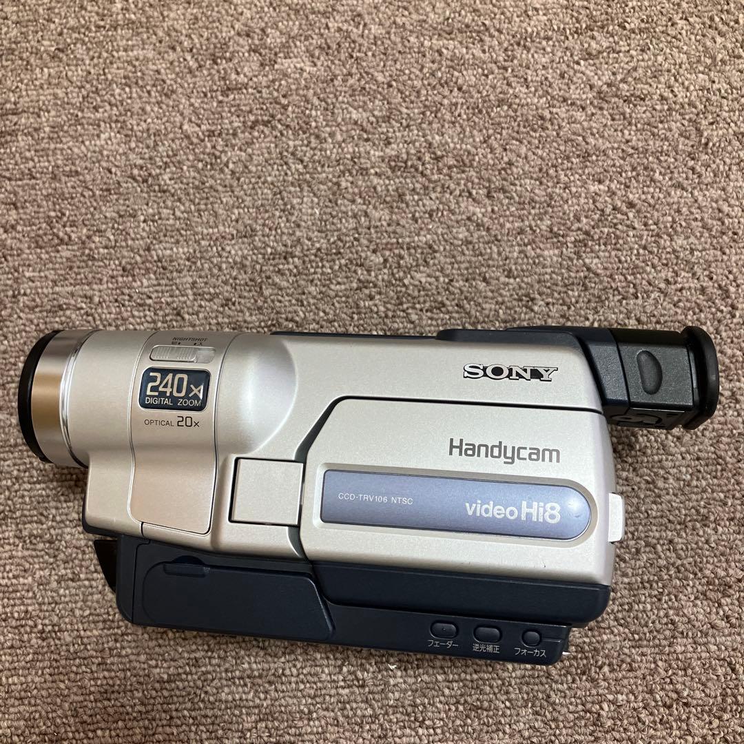 【値下げ】SONY CCD-TRV106K 2.5型液晶 ハイエイトビデオカメラ