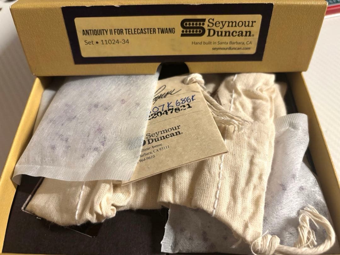 Seymour Duncan Antiquity II ピックアップセット