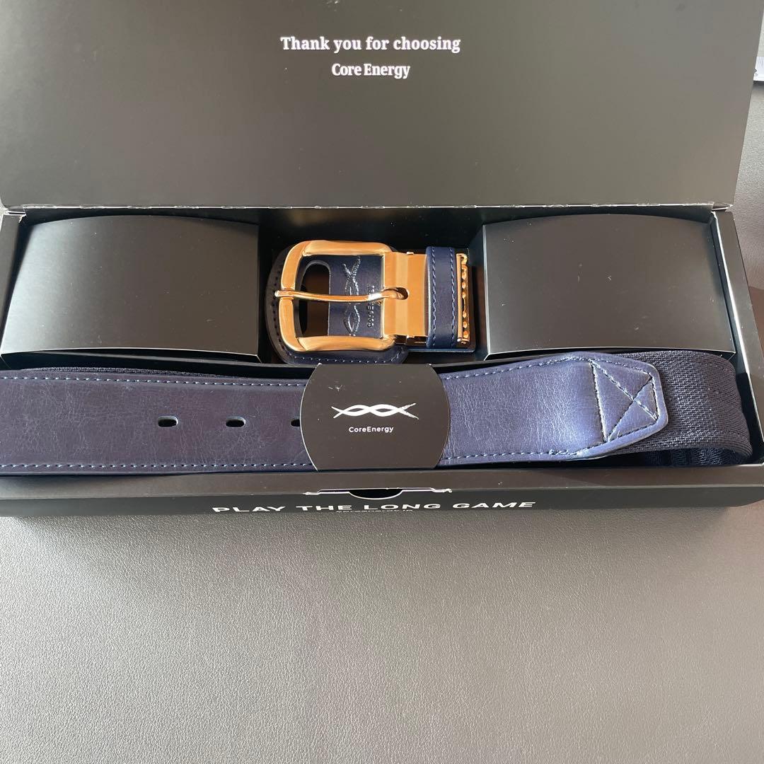 野球ベルト　コアエナジーネイビー