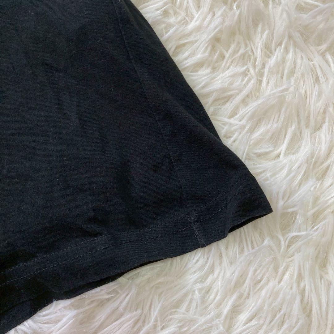 CELINE ロゴTシャツ ブラック M カジュアル キレイめ 着回し 上品