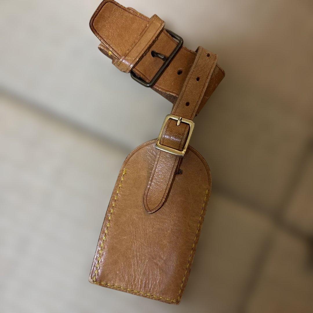 正規品LOUIS VUITTON ルイヴィトンヌメ革ネームタグ14セット