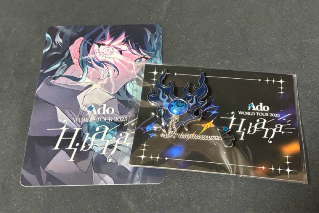 Ado Hibana vip入場特典 ブローチ