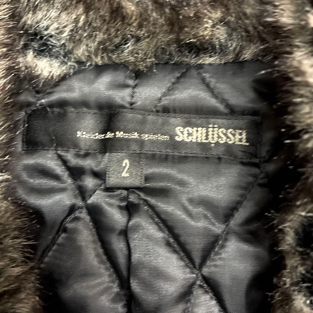 未使用 SCHLUSSEL ファージャケット ギミック 中綿 アーカイブ Y2K