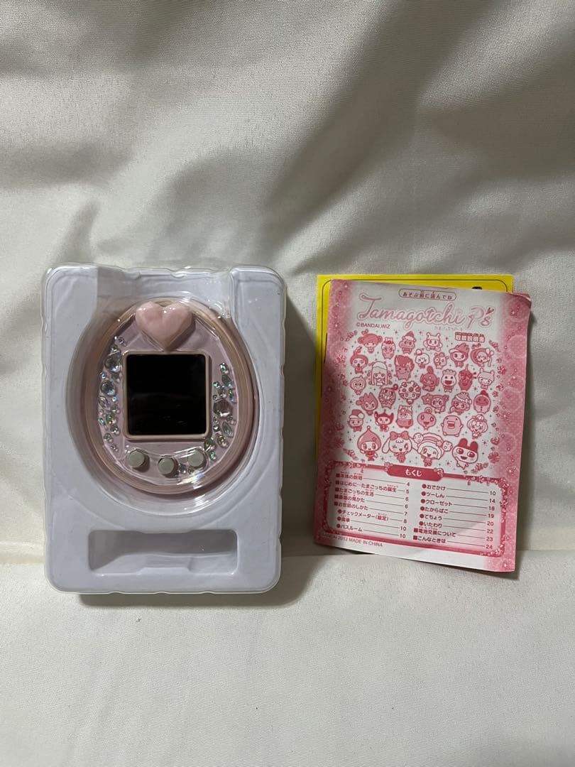 たまごっちピース Tamagotchi P's ピンク　たまともストラップ