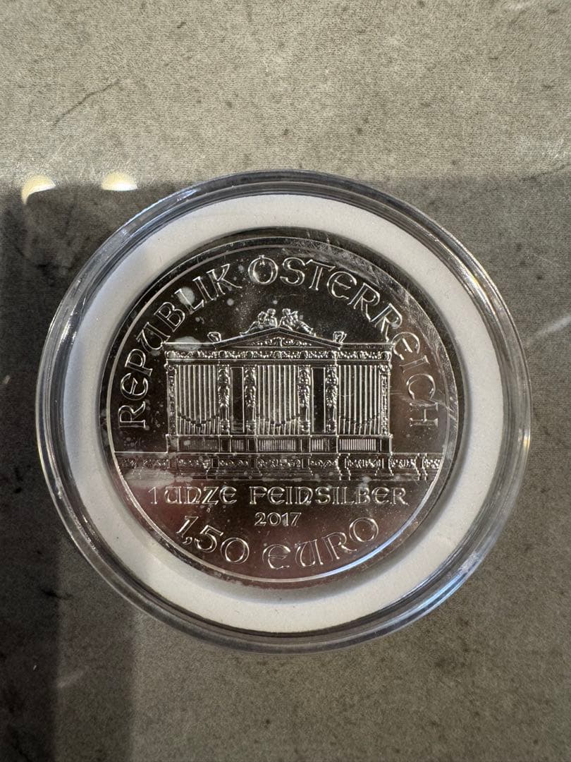 ウィーンフィルハーモニー銀貨 150ユーロ 2017