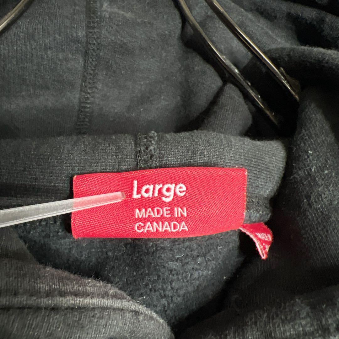 【入手困難!!】シュプリーム ✈︎カナダ製 刺繍 スリーブロゴ プリント