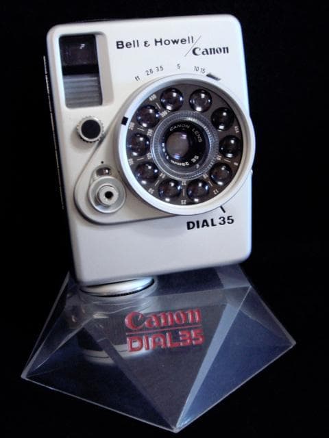 ベル & ハウエル キヤノン ダイヤル35 bell canon dial 35
