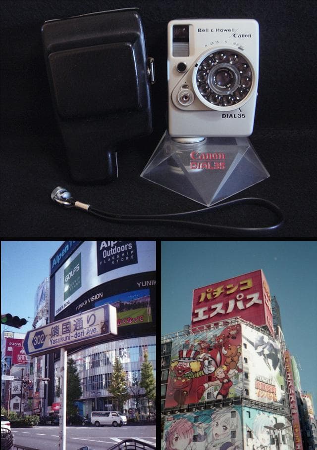 ベル & ハウエル キヤノン ダイヤル35 bell canon dial 35