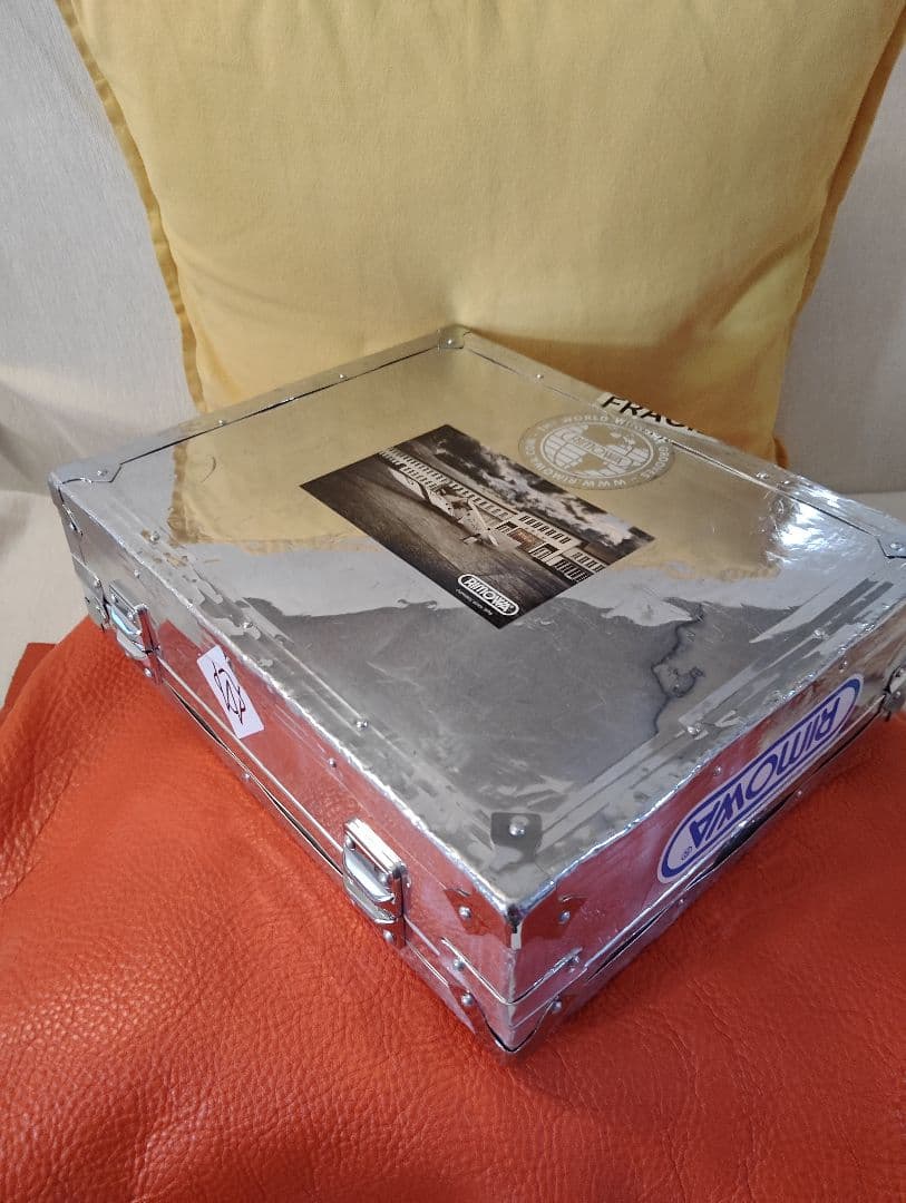 ハンドメイド　アタッシュケース　RIMOWAステッカー付き