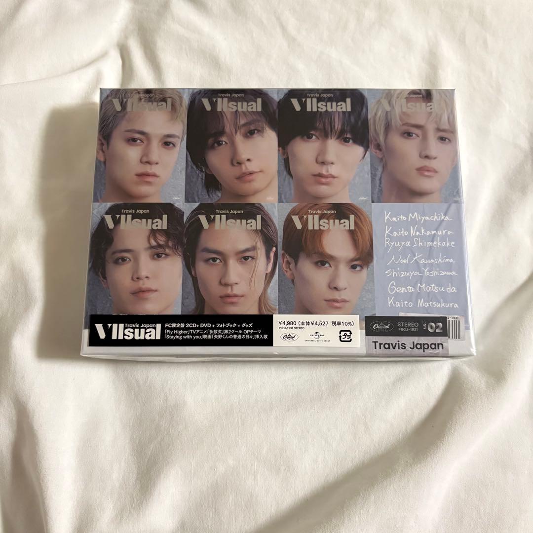 TravisJapan アルバム VIIsual FC盤 DVD