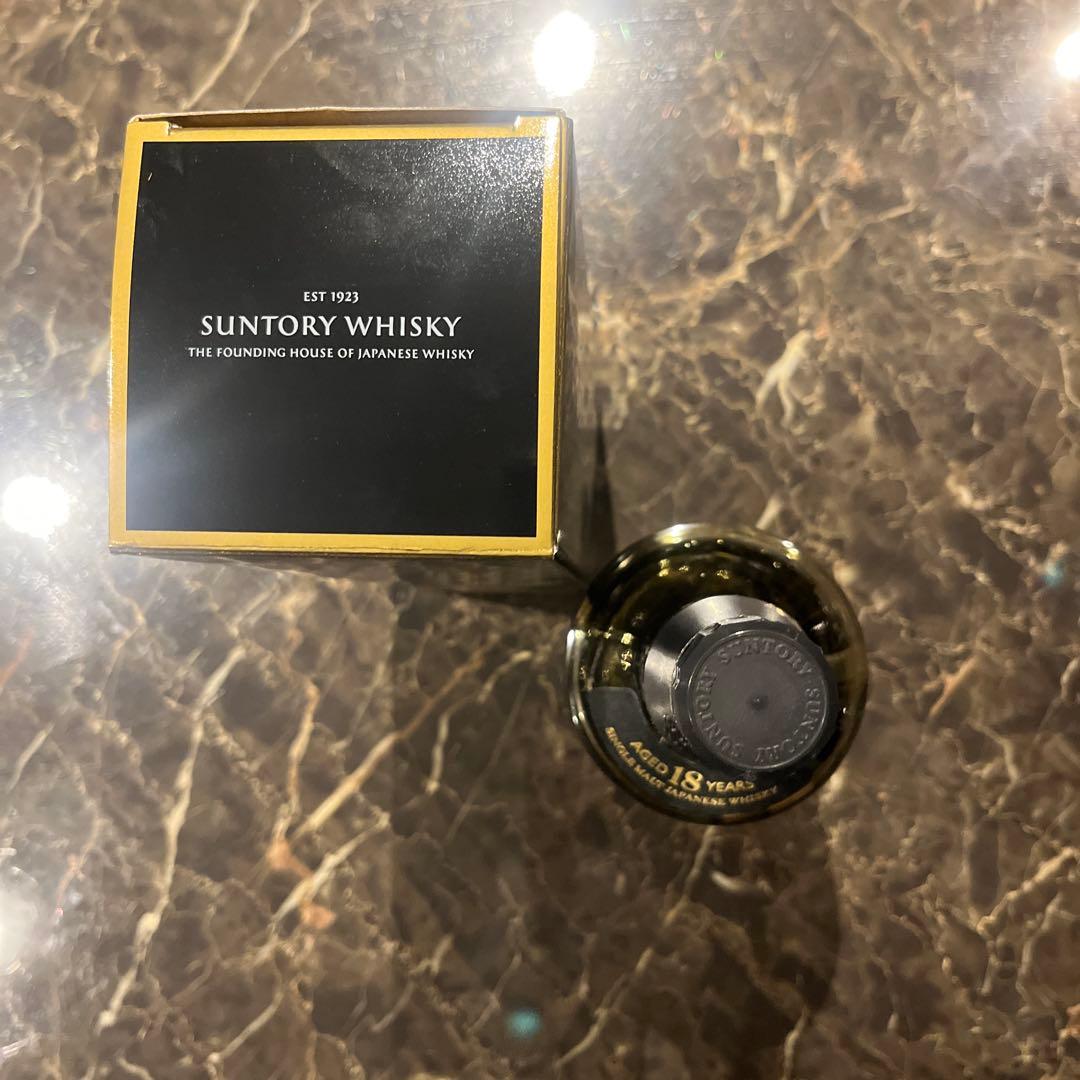 山崎18年　空箱空瓶セット