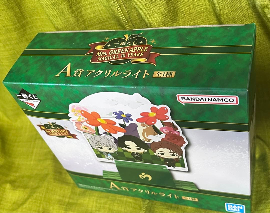 Mrs. GREEN APPLE アクリル　セット　ミセス　1番くじ　くじ