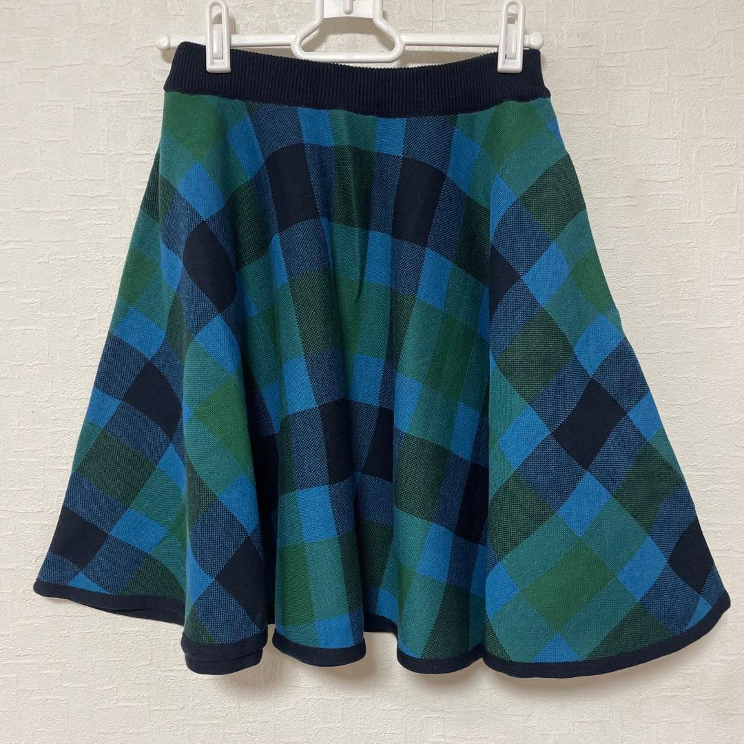 本日のみ値下げです　新品　未使用　familiar チェック柄スカート 150