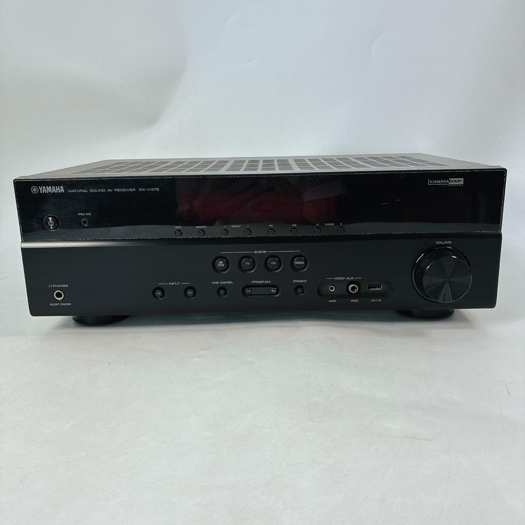 YAMAHA 5.1ch AVレシーバー ブラック RX-V375B