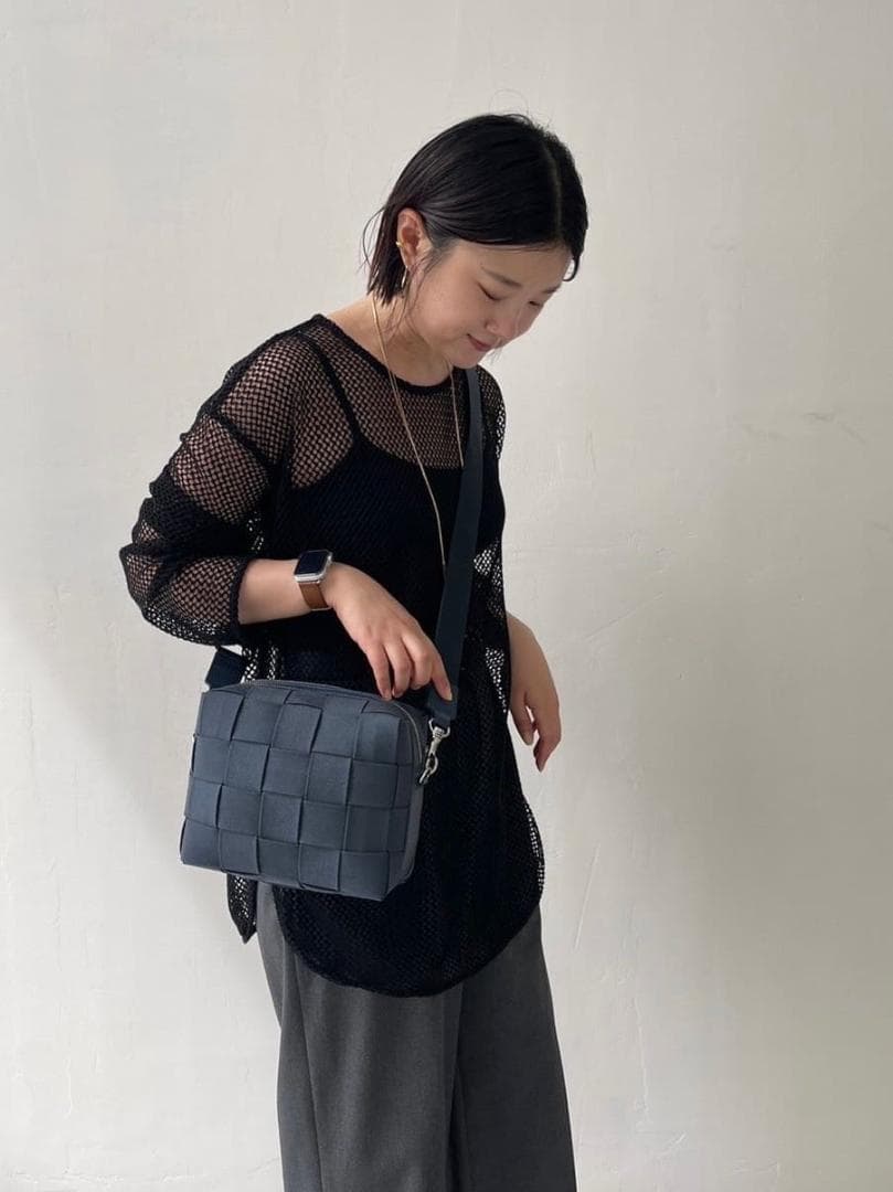 IACUCCI ショルダーバッグ ベルタ CORDURA Sサイズ ネイビー