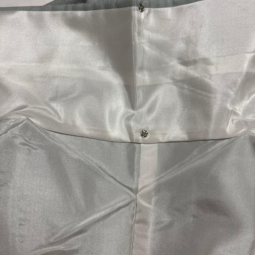 正絹袷　紅花紬調 未使用しつけ糸付き 無地　お洒落八掛 トール裄長