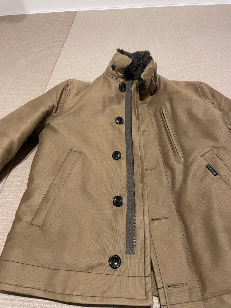 w*a様 美品　BLUE BLUE ブルーブルー　ジャーマンデッキジャケット