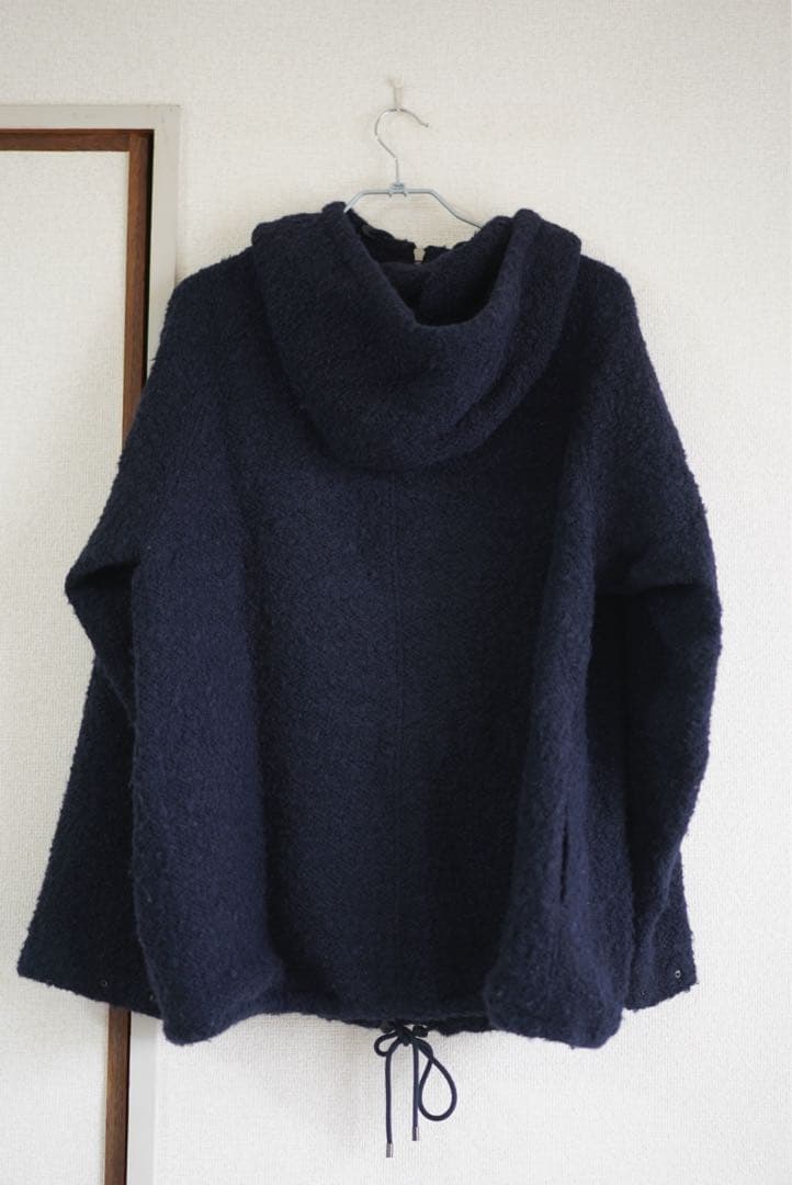 ジャケット・アウター ALPACA WOOL LENO CLOTH P/O PARKA size4