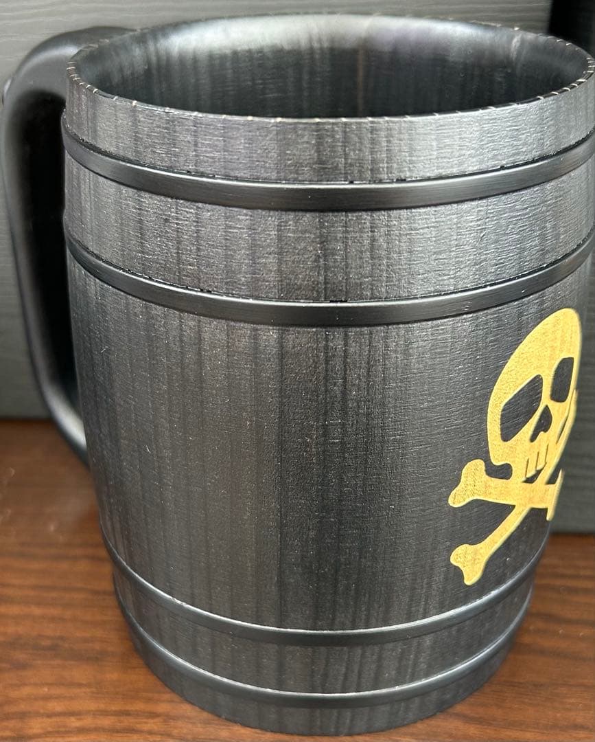 松本零士展　宇宙海賊キャプテンハーロック 木樽ジョッキ　URAKITA⼯房