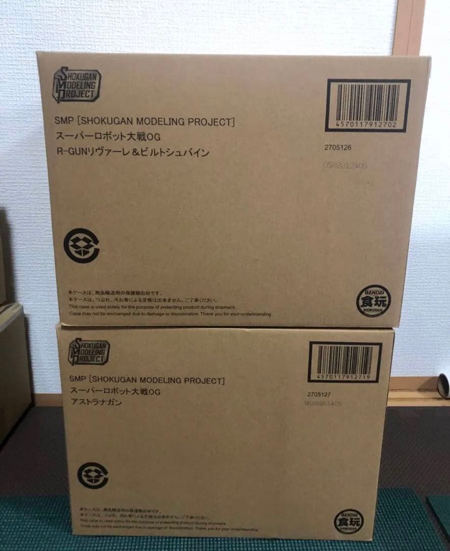 SMP スーパーロボット大戦OG アストラナガン と R-GUNリヴァーレ