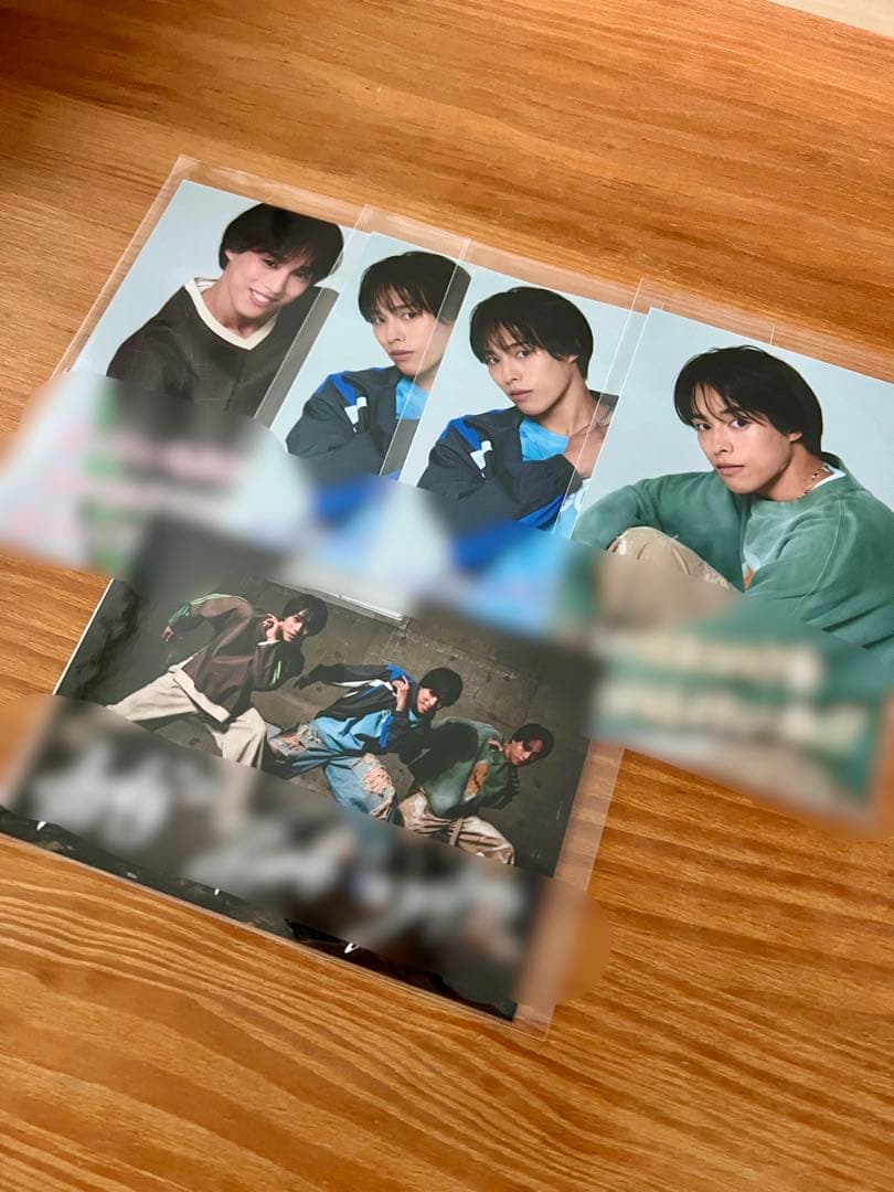 佐藤三兄弟　ラッフルくじ　5連、10連特典　全4種5枚セット