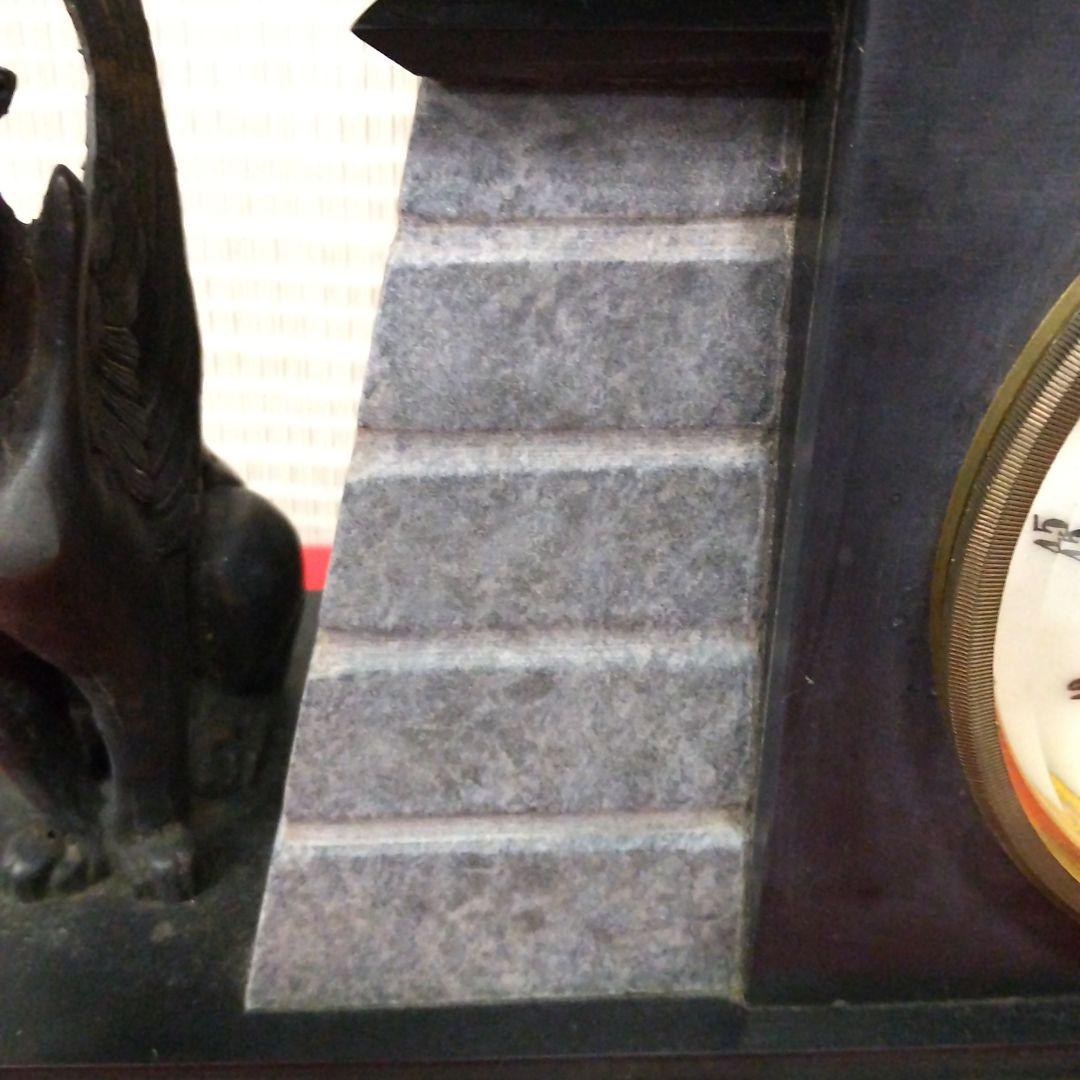 ☆☆【本日限定特価！エジプト様式/マンテルクロック ジャンク品】