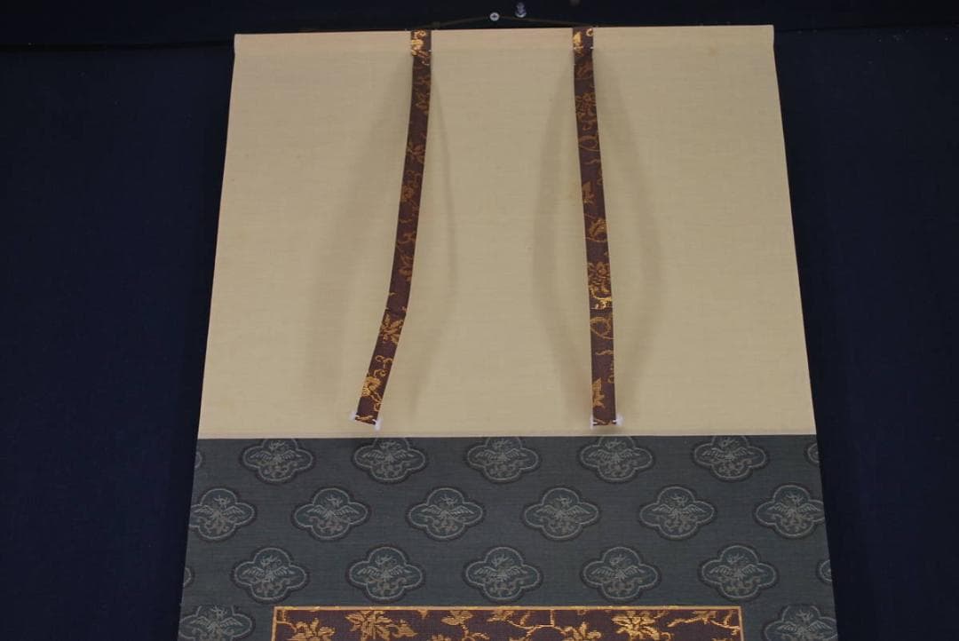 【真作】池田/二行書/掛軸☆宝船☆Ｑ‐777　J