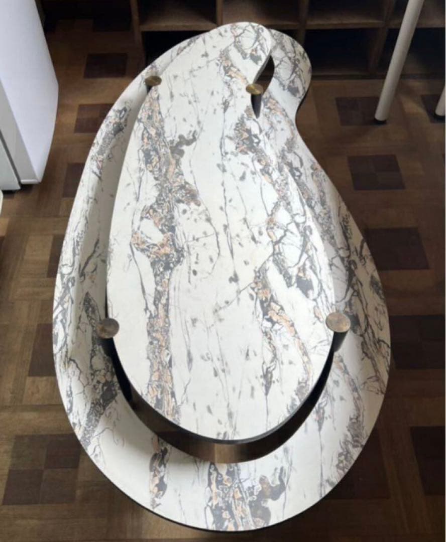 1950年代　ヴィンテージ　キドニー　ローテブル/超希少。