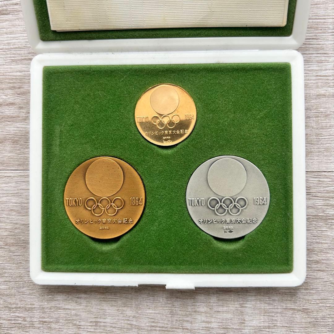 【東京オリンピック】記念メダル 金 銀 銅 3枚セット