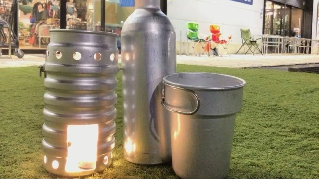 スイス軍放出品 ボルケーノストーブ キャンティーンクッカー＋拙作アルストおまけ