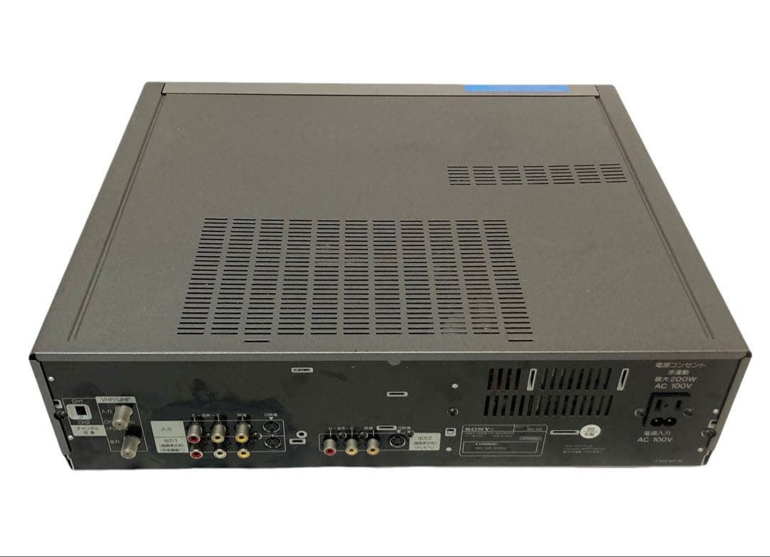【整備済】Hi8 VHS ダブルデッキ 8mm ビデオデッキ WV-H6