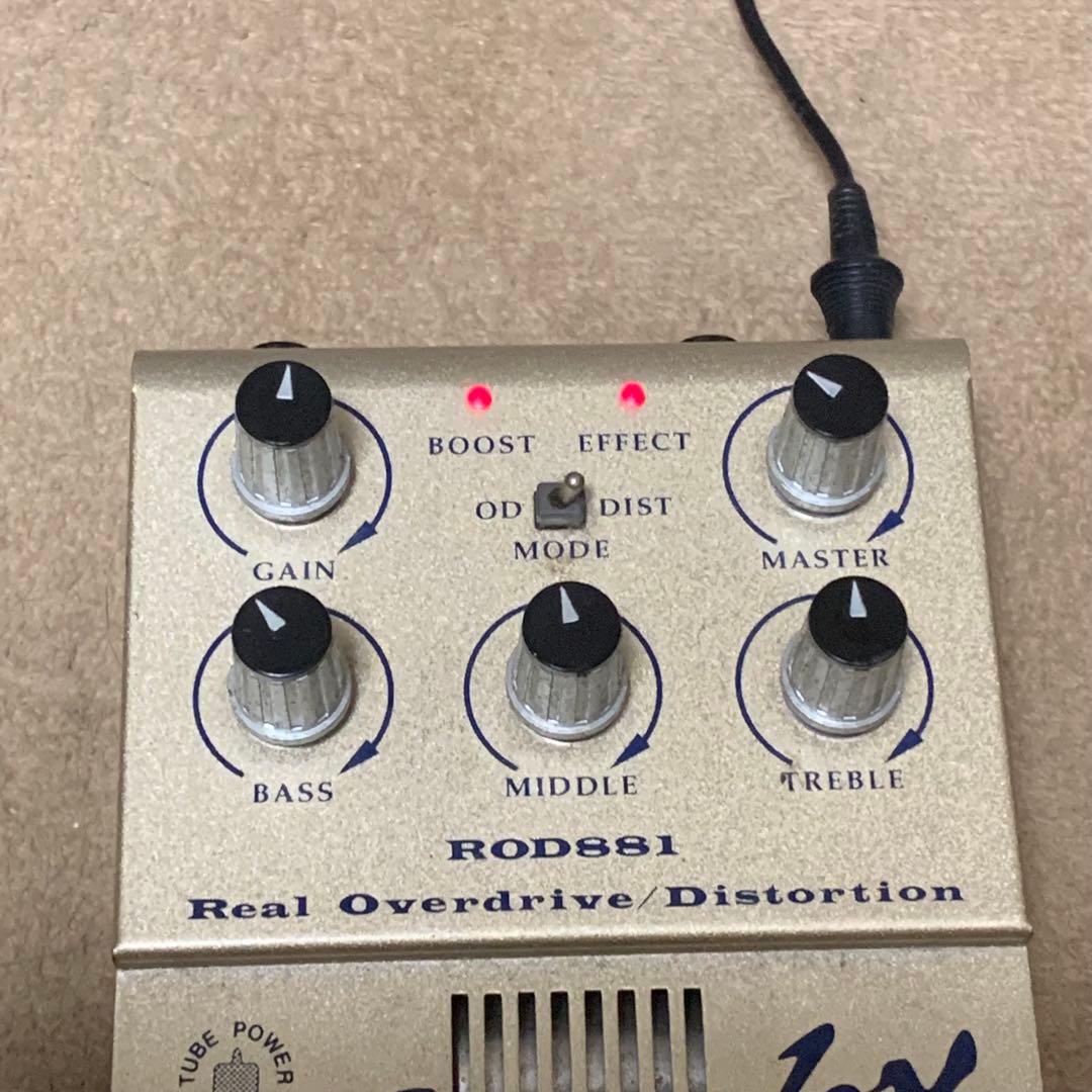 Maxon ROD881 オーバードライブ ディストーション　真空管搭載