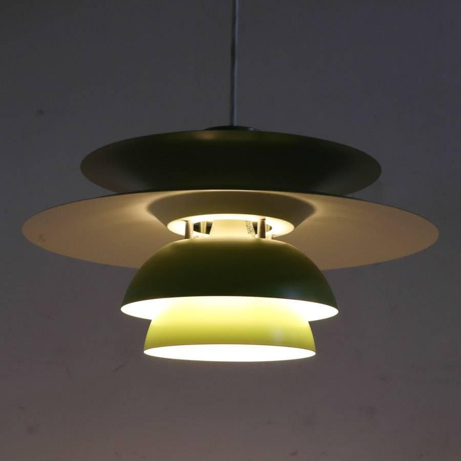 値下長澤ライティング ペンダントライト 1K-W60 グリーン 北欧モダン風