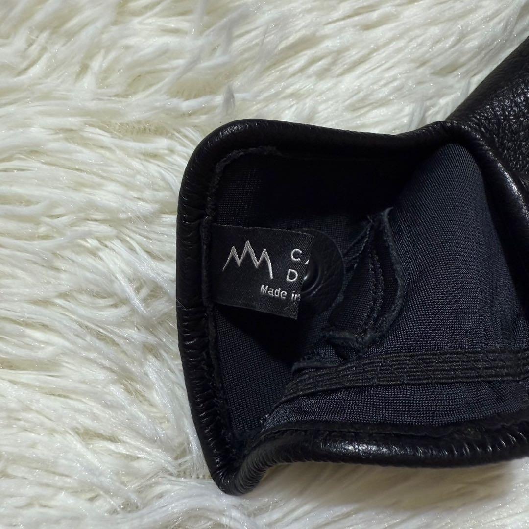 【美品】CACAZAN ドライビンググローブ レザー ブラック Mサイズ 日本製