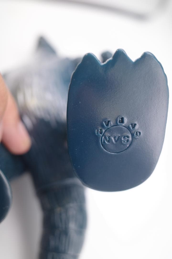 ゴジラ 水中形態 マルサン ソフビ　美品　1989年製